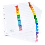 22546 - SEPARADOR 15DIV CARTA NUMERICO WJ