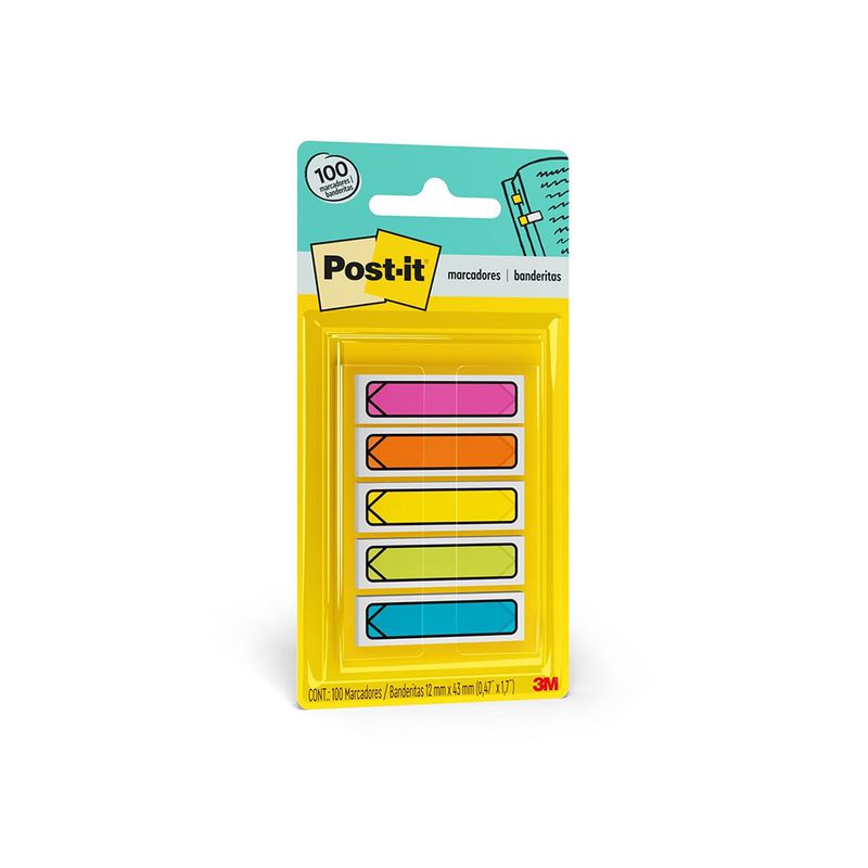 9231 - MINIBANDERITAS FLECHA 96HJS COLORES NEON