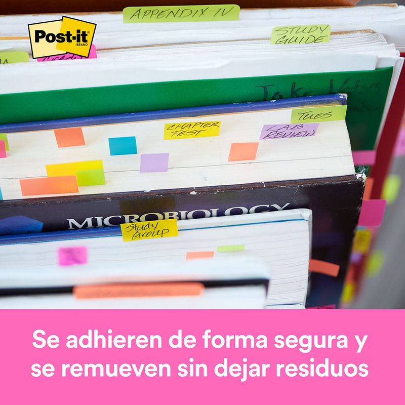 45858 - MINIBANDERITAS FLECHA 96HJS COLORES NEON