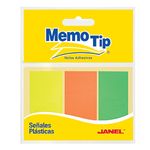 22556 - BANDERITAS 3 COLORES NEON 1X1 69" MEMOTIP
