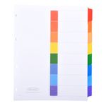 22558 - SEPARADOR 8DIV CARTA COLORES SURTIDOS WJ