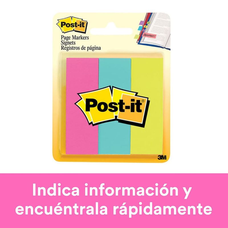 45875 - BANDERITAS CON 3 COLORES MIAMI 150HJS BLT