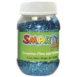 9410 - DIAMANTINA FINA BOTE C/50G AZUL TURQUESA