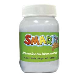 9411 - DIAMANTINA FINA BOTE C/50G BLANCO AZUCAR