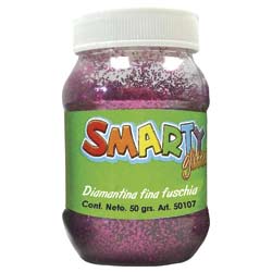 9412 - DIAMANTINA FINA BOTE C/50G FUSCHIA
