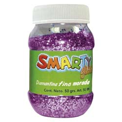 9414 - DIAMANTINA FINA BOTE C/50G MORADO