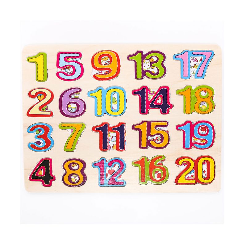 14910 - JUEGO MADERA DIDACTICO NUMEROS