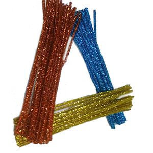 LIMPIAPIPAS METALICOS C/20 PZAS COLORES SURTIDOS