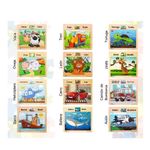 22621 - JUEGO MADERA ROMPECABEZAS MINI DIF DISEÑOS