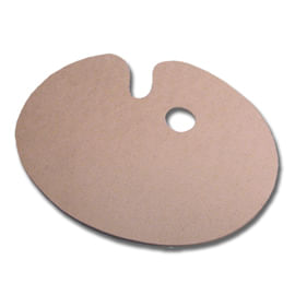 10592 - PALETA MADERA OVALADA No  2