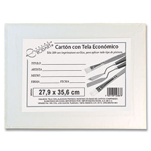 12144 - LIENZO PARA PINTURA 27 5X35CMS