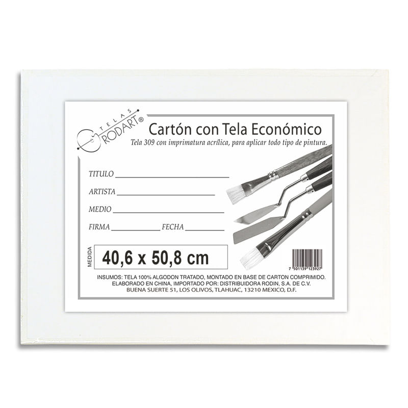 12146 - LIENZO PARA PINTURA 40X50CMS