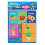 14845 - JUEGO DE LOTERIA DIDACTICA BILINGÜE FRUTAS