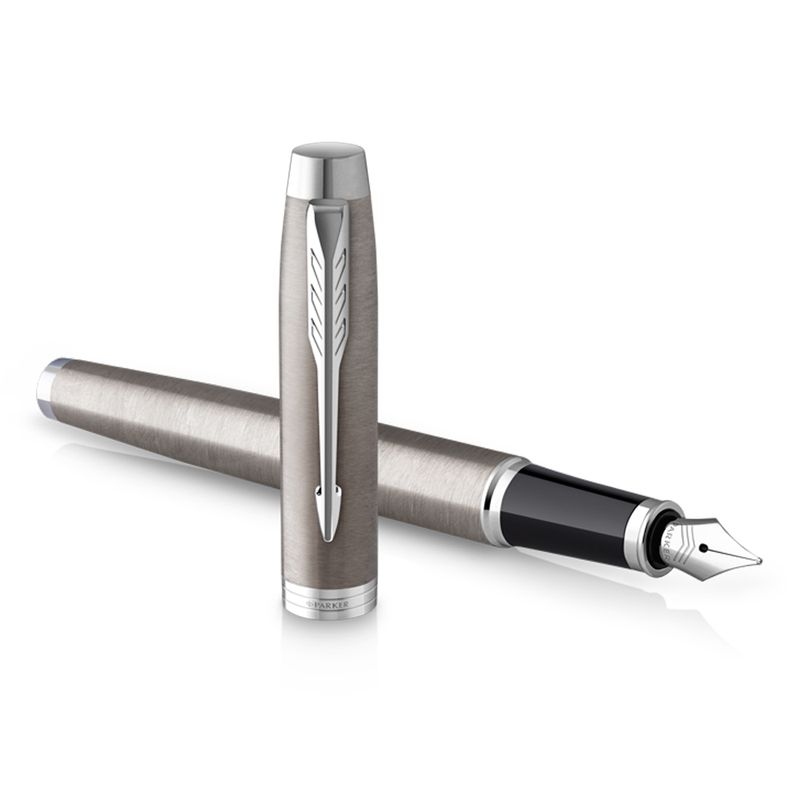 1583 - PLUMA ESTILOGRAFICA FINA STAINLESS STEEL CT