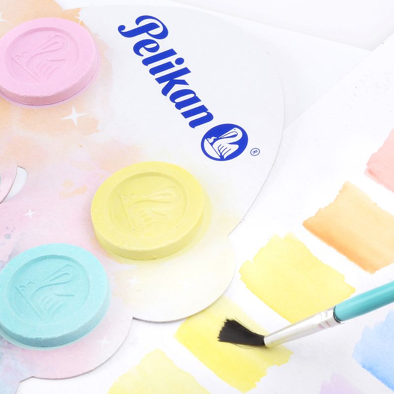 30937 - ACUARELA INFANTIL CON 6 PASTILLAS PASTEL