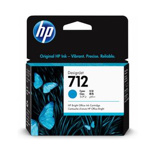 Cartucho De Tinta Hp 712 Cian 3Ed67A 3Ed67A