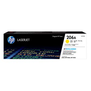 Toner Laser Hp 206A Amarillo W2112A W2112A