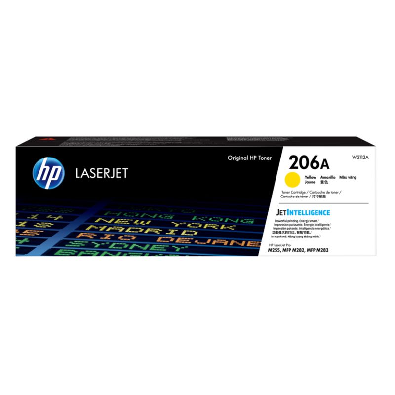 29591 - TONER LASER HP 206A AMARILLO W2112A