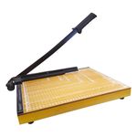 GUILLOTINA 15" OFICIO BASE MADERA SMART