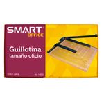 GUILLOTINA 15" OFICIO BASE MADERA SMART
