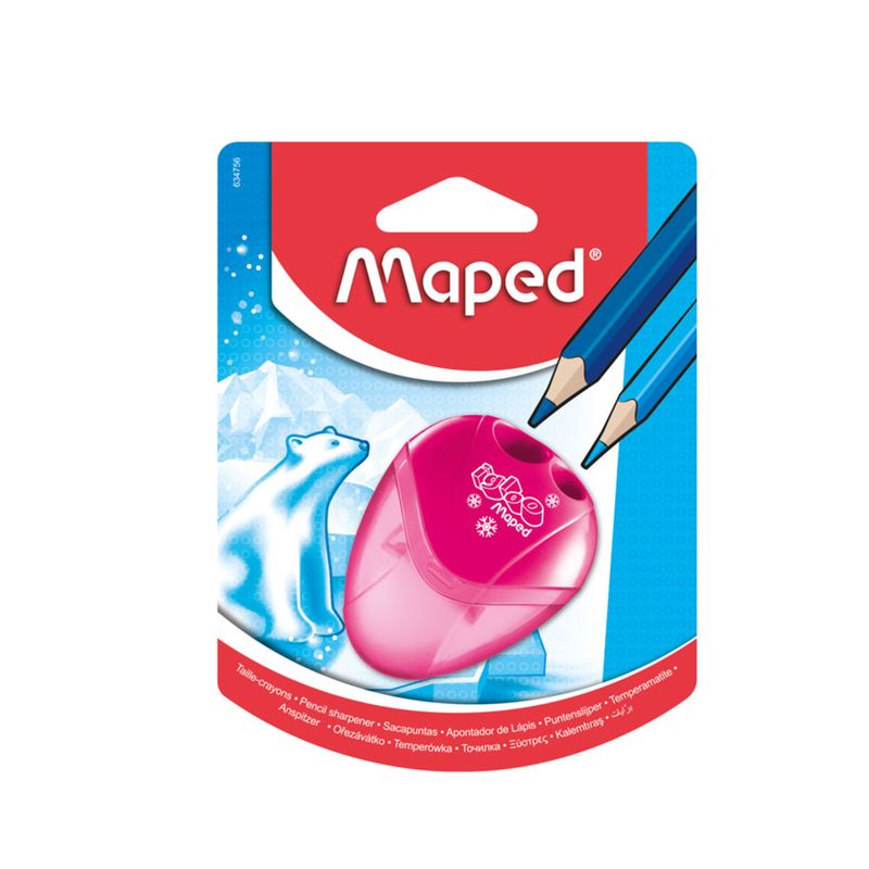 25869 - SACAPUNTAS CON DEPOSITO GRANDE IGLOO 2 ORIFICIOS BLT