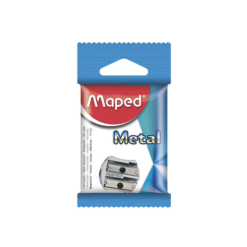 25871 - SACAPUNTAS METAL DESIGN 2 ORIFICIOS BLT