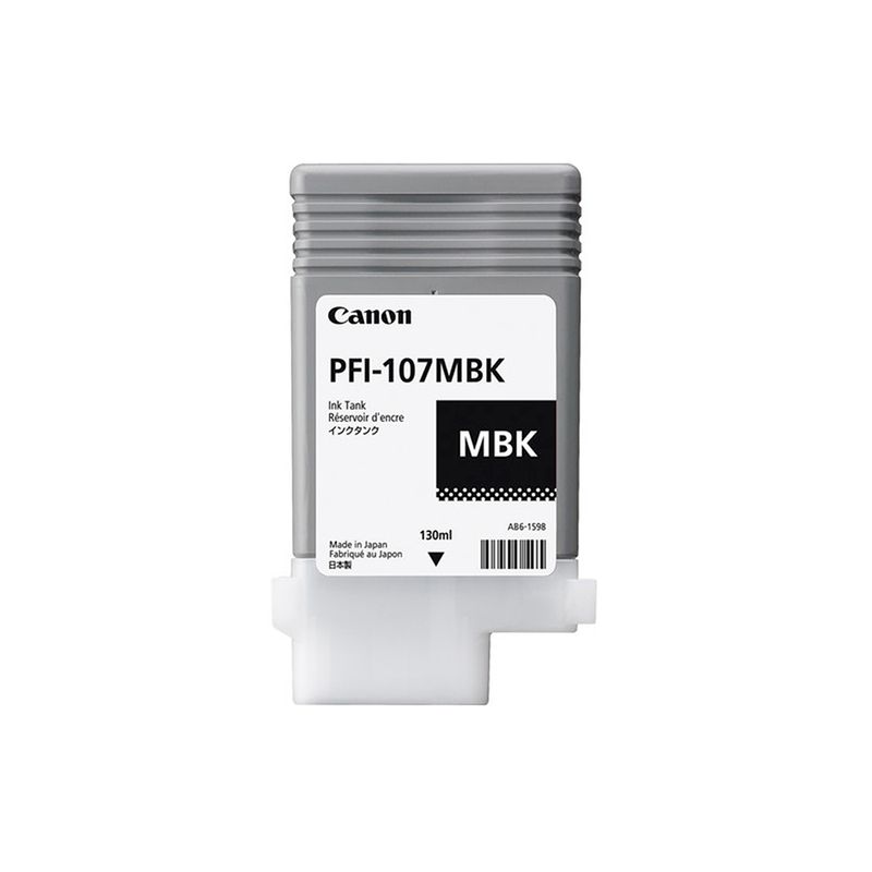 25846 - CARTUCHO DE TINTA CANON PFI-107MBK NEGRO MATE