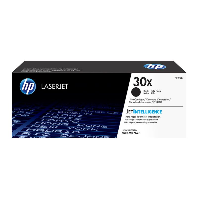 25879 - TONER LASER HP 30X NEGRO CF230X