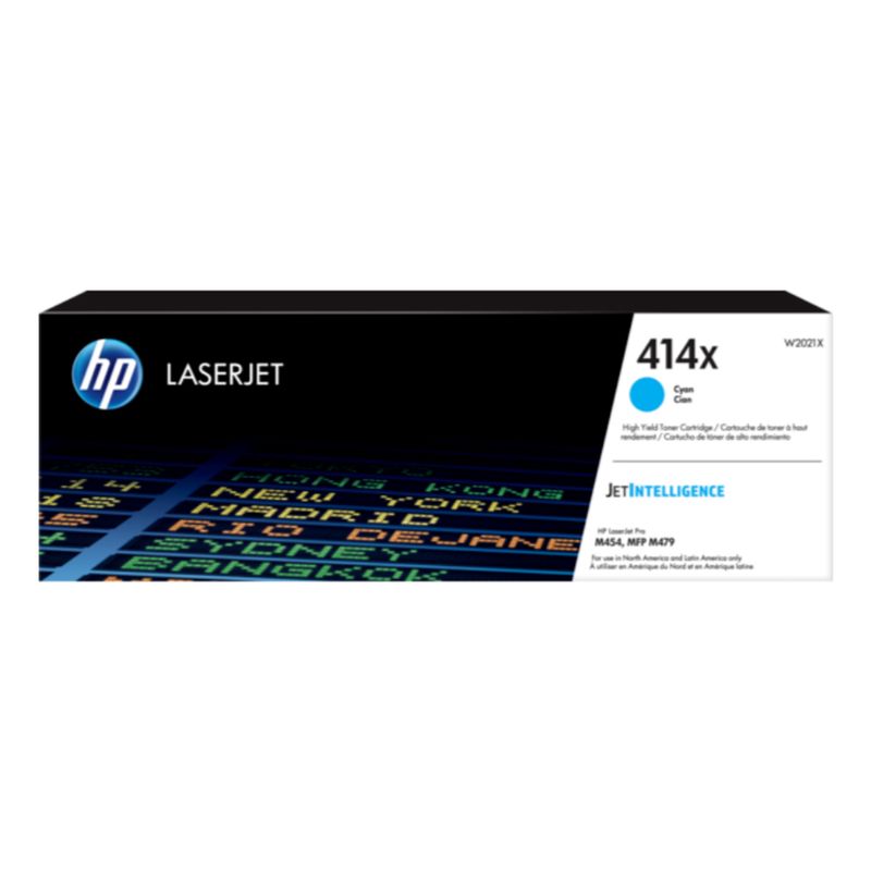 25881 - TONER LASER HP 414X CYAN W2021X