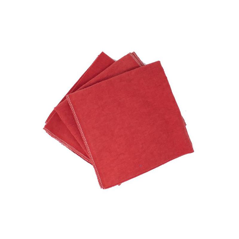 33079 - FRANELA ROJA DE 1 MT RIBETEADA PYCSA