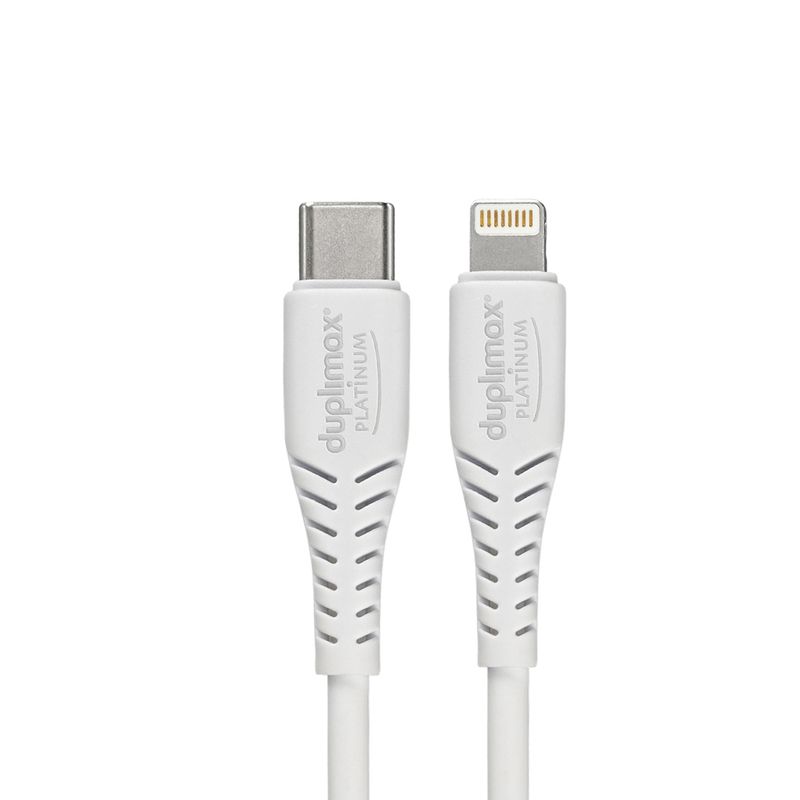 829 - CABLE USB TIPO C A LIGHTNING 1 5M BLANCO