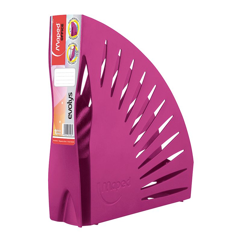 610 - REVISTERO VERTICAL CARTA ROSA EVOLYS COLORS