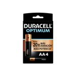 604 - PILA AA DURACELL OPTIMUN 4 PILAS