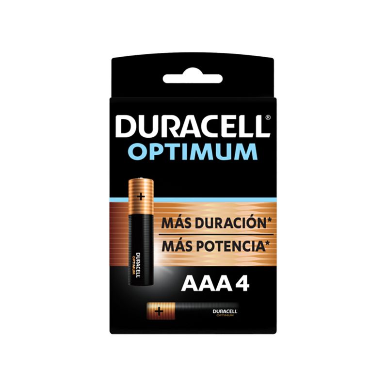 605 - PILA AAA DURACELL OPTIMUN 4 PILAS