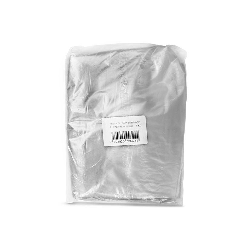 527 - BOLSA TRANSPARENTE POR KILO 50 X 70 CM