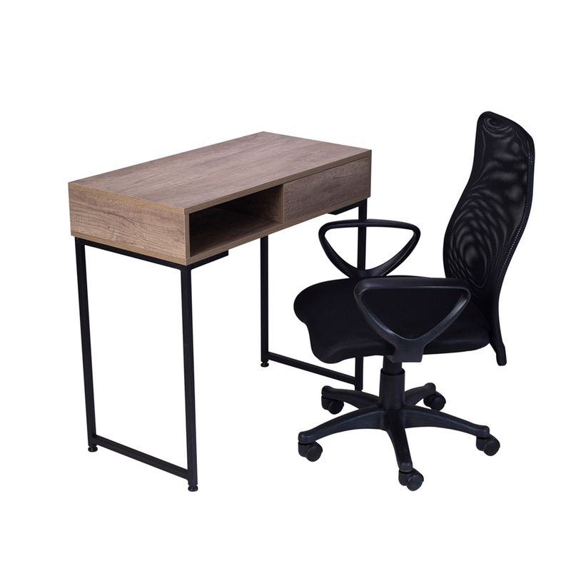 1000 - ESCRITORIO HOME  80 CM CON CAJON NEBRASKA