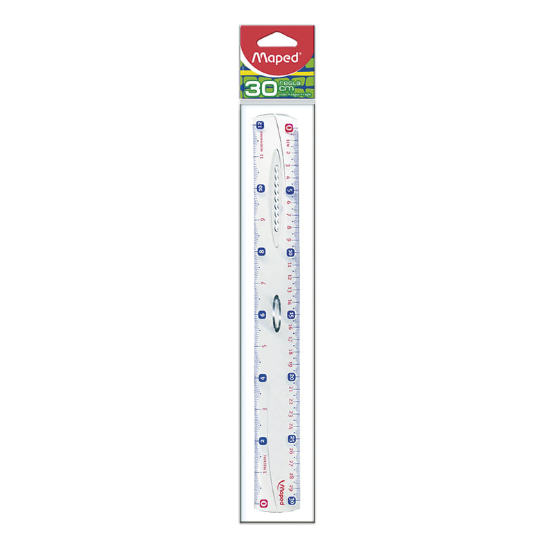 811 - REGLA PLASTICA 30CM BLT