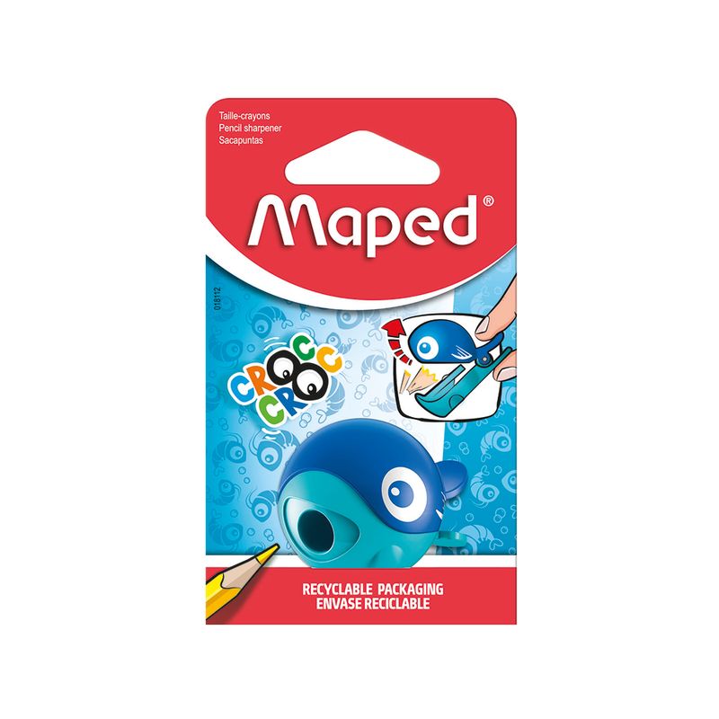 1407 - SACAPUNTAS CON DEPOSITO CROC CROC EASY BLT