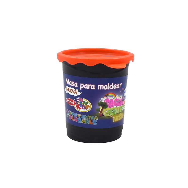 4634 - MASA MODELADORA NARANJA NEÓN FUN KIDS 140GR