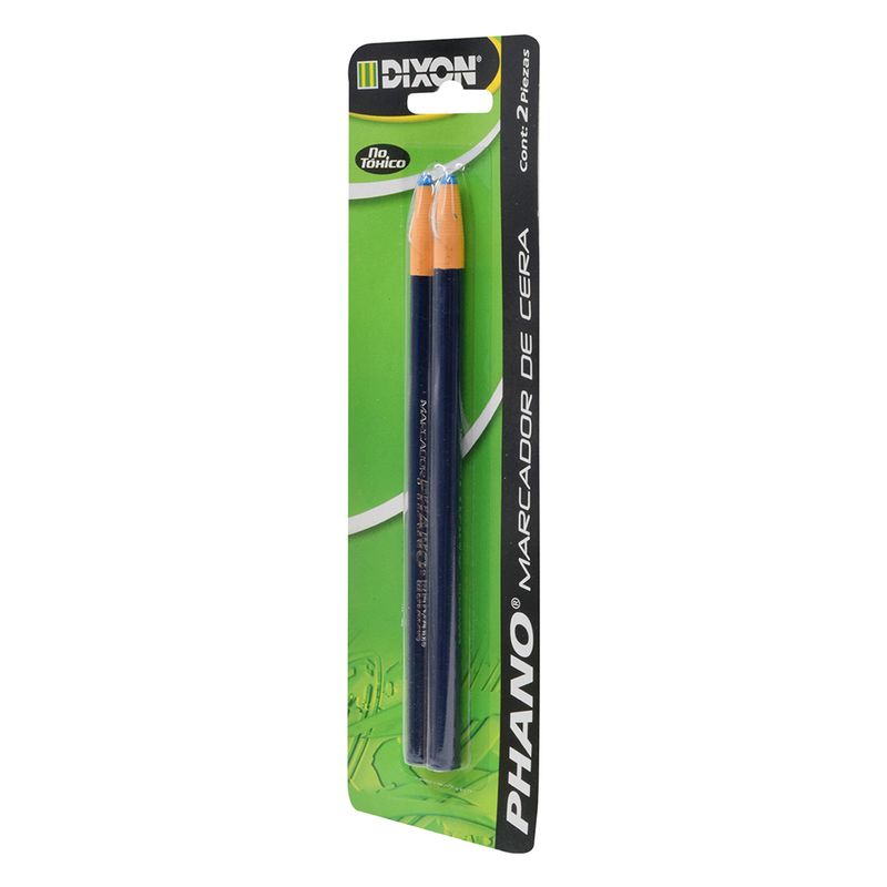 5480 - MARCADOR CERA AZUL PHANO CON 2PZAS BLT