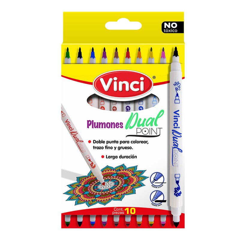4669 - PLUMONES RED C/8 DUO CON SELLOS COLORPEPS (copia)