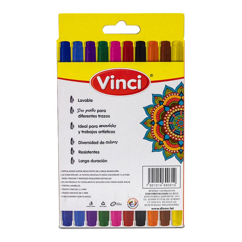 41154 - PLUMONES RED C/8 DUO CON SELLOS COLORPEPS (copia)