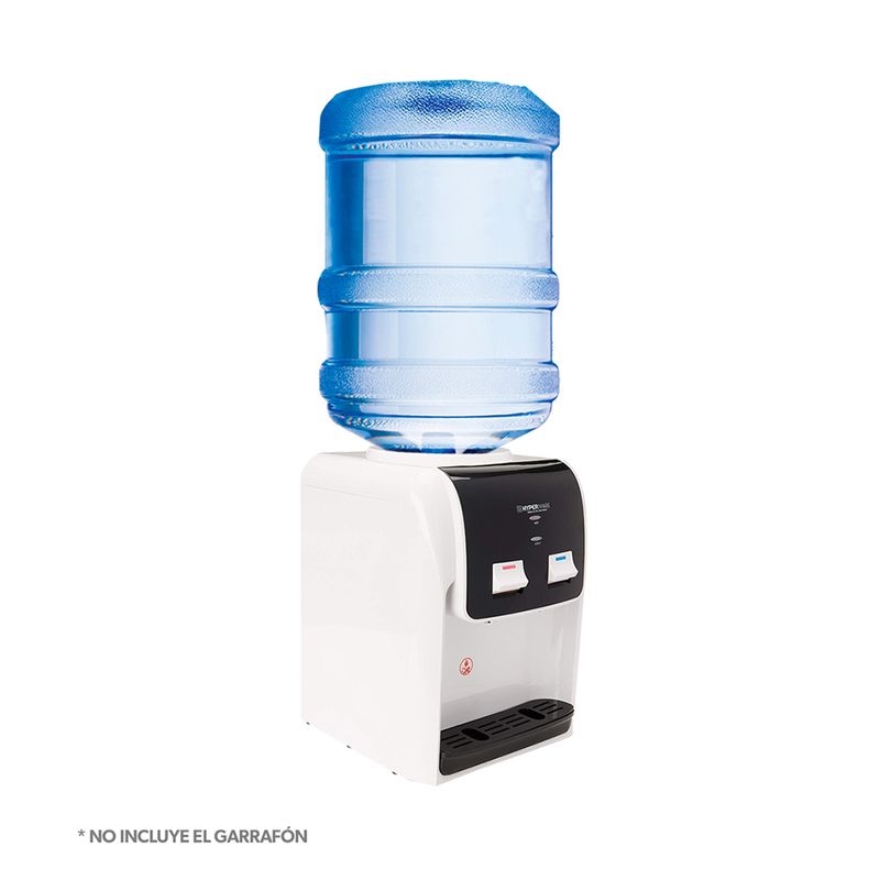 5356 - DESPACHADOR DE AGUA FRIA Y CALIENTE DE MESA SPRINGWATER, BLANCO/NEGRO,