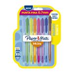 5529 - BOLIGRAFO FINO RETRACTIL CON 8 KILOMETRICO 100RT