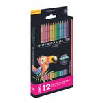 6652 - LAPICES DE COLOR PASTEL 12-L RED 4MM PRISMACOLOR JUNIOR
