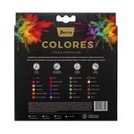 34475 - LAPICES DE COLOR 24-L RED PREMIUM NORMA