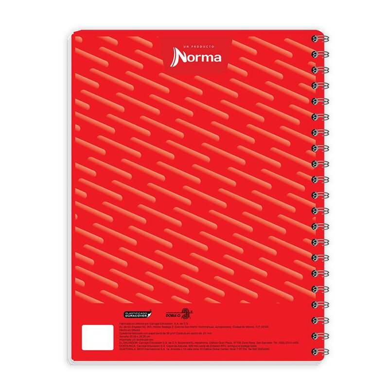 34530 - CUADERNO PROFESIONAL 200H RAYAS UNICOLOR