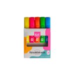 34513 - MARCADOR RESALTADOR NEON C/5 KIUT