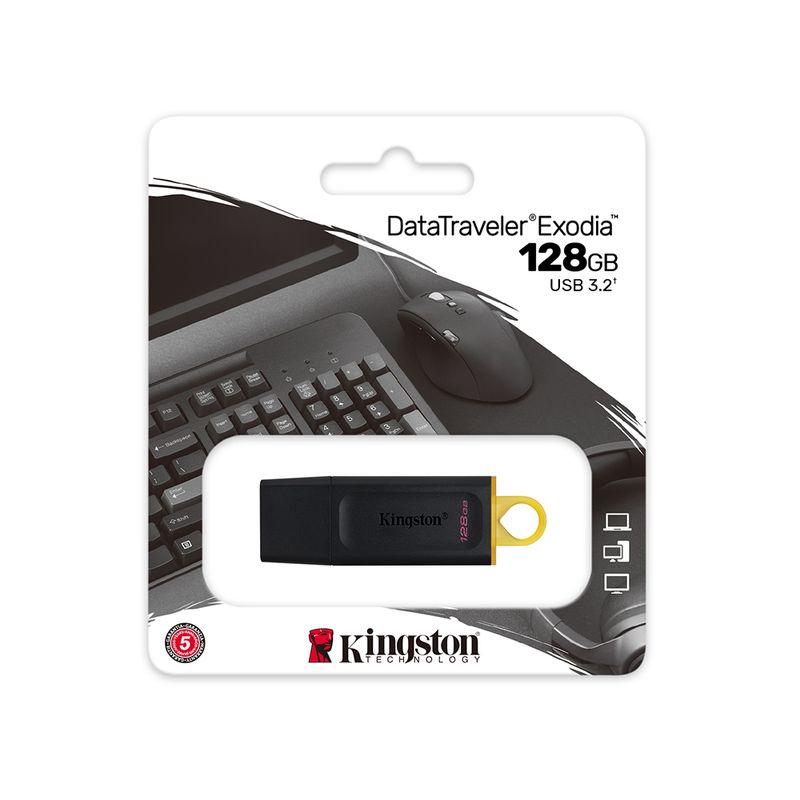 40804 - MEMORIA USB 128GB 3 2 DTX, NEGRO