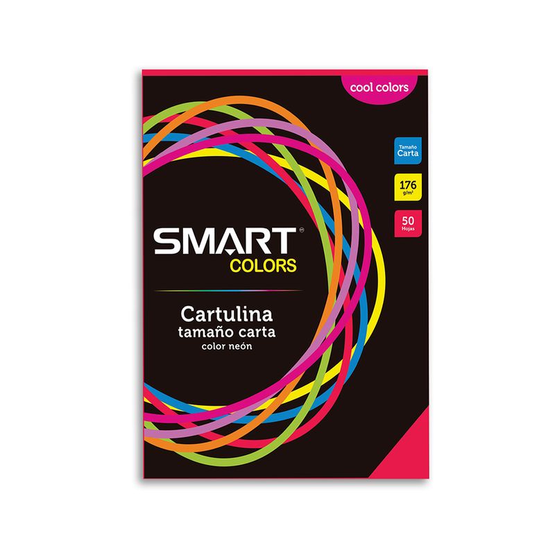 36702 - CARTULINA CARTA COOL COLORS ROJO C/50HJS